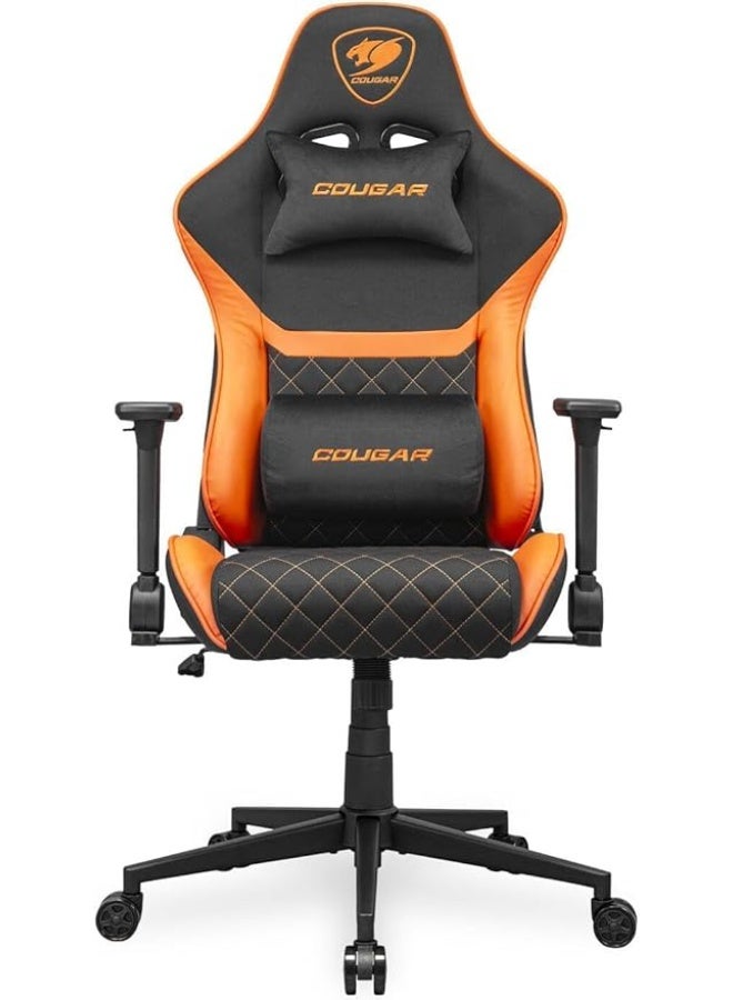 COUGAR ARMOR ONE V2F Gaming Chair -Black/Orange - Image 3